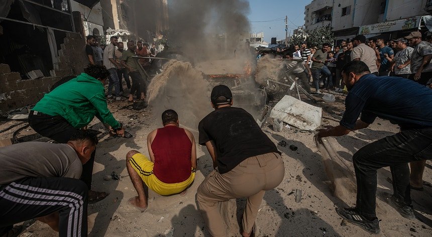 Khan Yunis: três palestinianos mortos em ataques contra tendas de deslocados